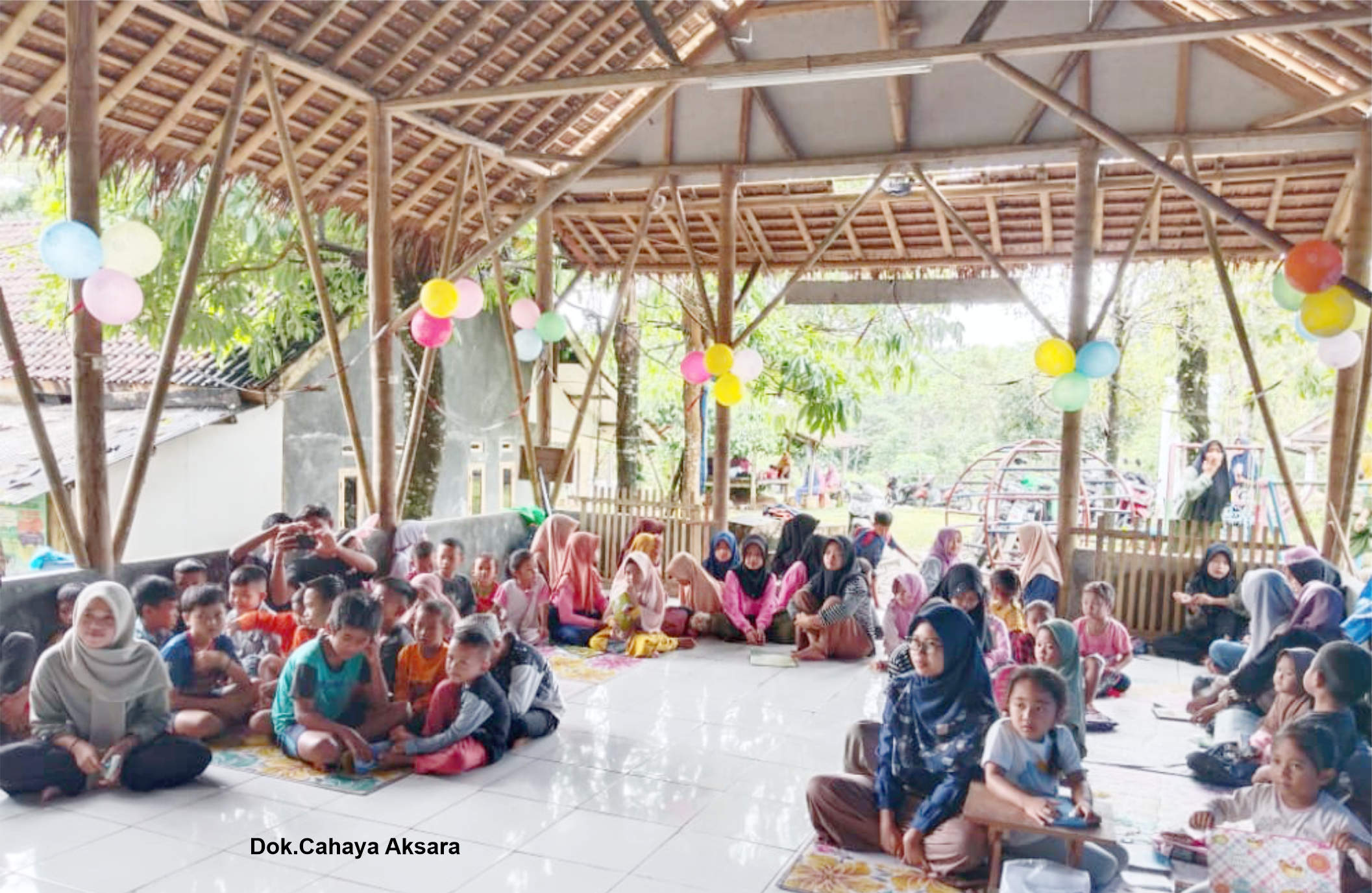 Mengintip Kegiatan di TBM Cahaya Aksara